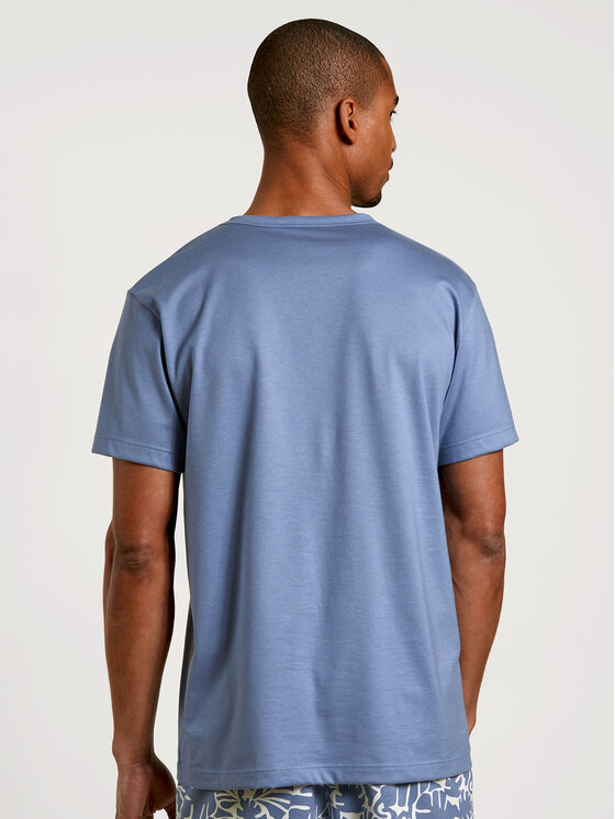 Calida Calida T-Shirt 14569 Niebieski Regular Fit