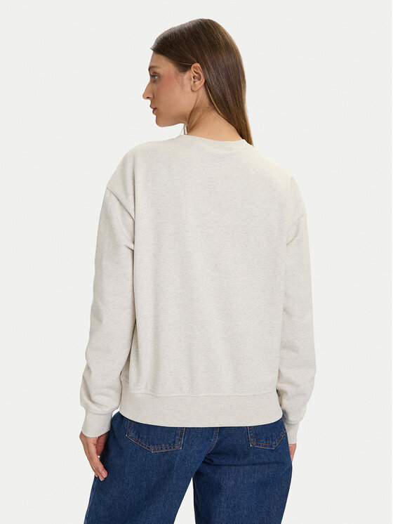 Calvin Klein Jeans Calvin Klein Jeans Mikina Monologo LV047B234G Šedá Relaxed Fit