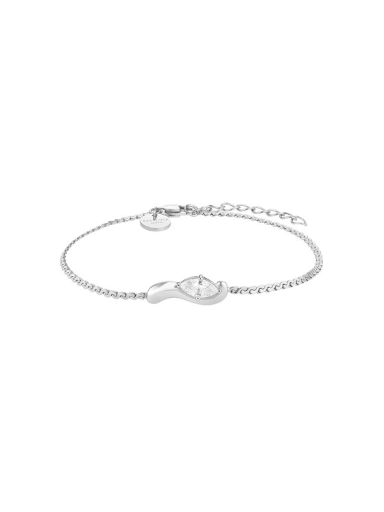Rosefield Rosefield Bransoletka BOLD WAVE Srebrny