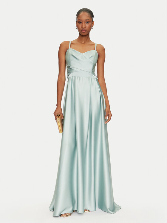 Rinascimento Rinascimento Abendkleid CFC0122706003 Grün Regular Fit