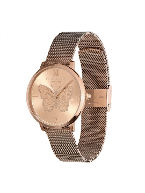 Olivia Burton Olivia Burton Zegarek 24000148 Różowe złoto