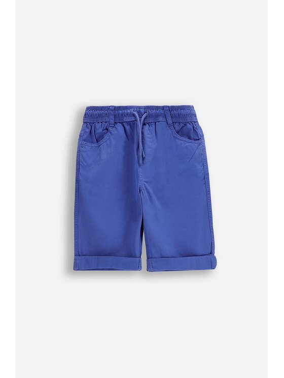 Coccodrillo Coccodrillo Bavlnené šortky WC6119501HBJ-014 Modrá Regular Fit