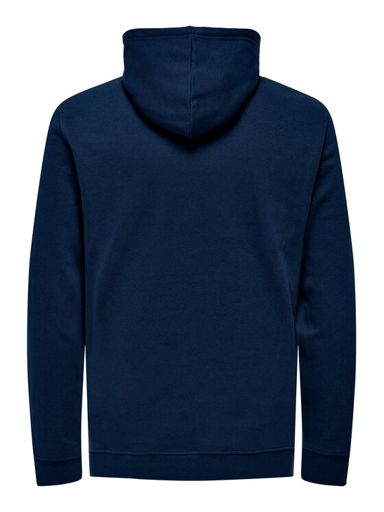 Only & Sons Only & Sons Felpa 22026331 Blu scuro Regular Fit