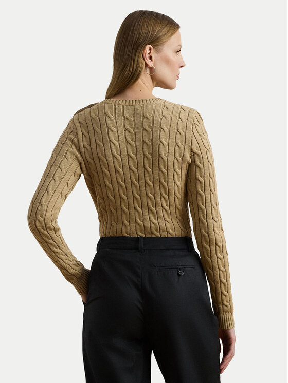 LAUREN RALPH LAUREN Lauren Ralph Lauren Sweter 200932223005 Beżowy Slim Fit