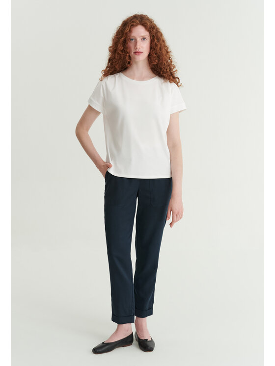 TATUUM TATUUM Bluzka SELI Kremowy Classic Fit