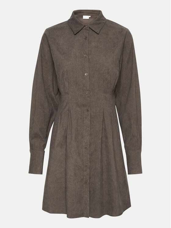 Kaffe Kaffe Hemdkleid Hermine 10509115 Braun Regular Fit