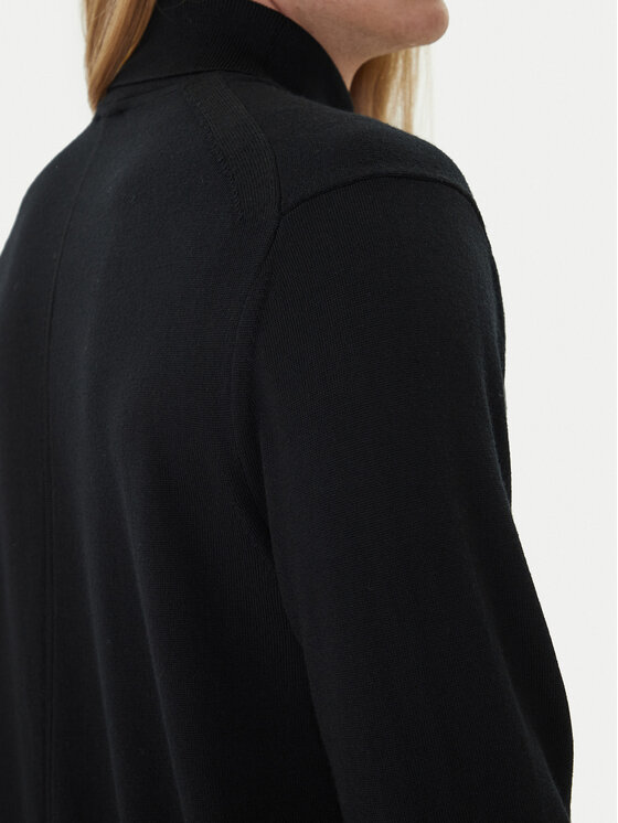 Calvin Klein Calvin Klein Rollkragenpullover LV04LD317G Schwarz Regular Fit