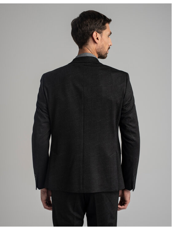 Borgio Borgio Marynarka melizzano Szary Slim Fit