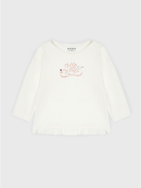 Blue Seven Blue Seven Blusa 452053 Bianco Regular Fit