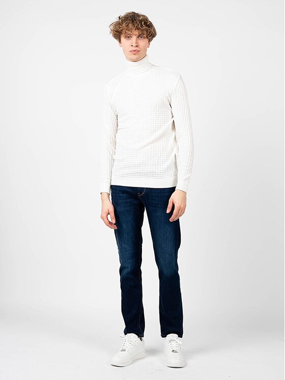 Xagon Xagon Maglione A2108 1J 1213 Écru Regular Fit