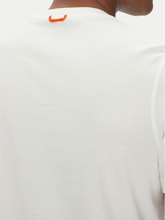 Parajumpers Parajumpers T-shirt Space 25SMPMTSXF05 Bianco Regular Fit