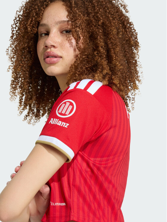 adidas adidas Koszulka techniczna 168860 Czerwony Regular Fit