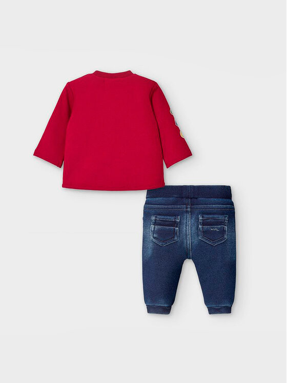 Completo maglietta e pantaloni 2572 Multicolore