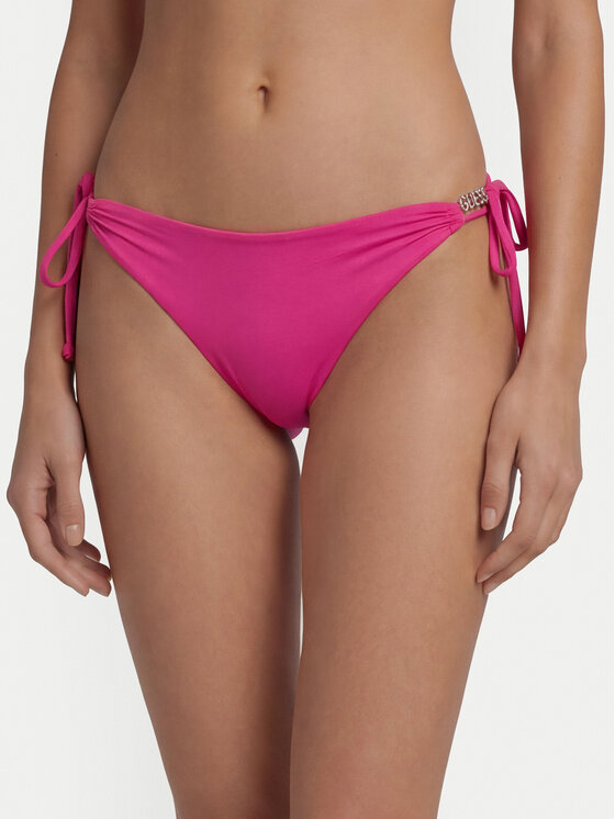Guess Bikini partea de jos E6GO18 MC040 Roz