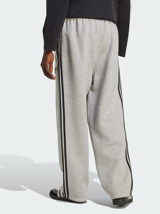 adidas adidas Spodnie materiałowe 155641 Szary Loose Fit