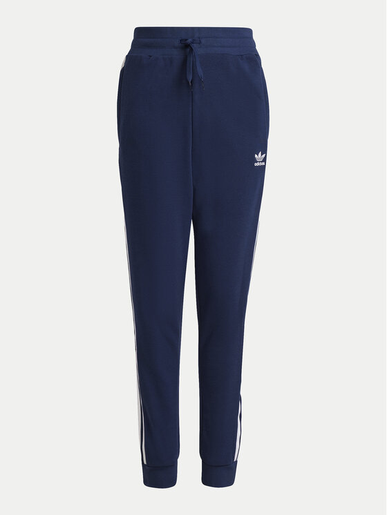 adidas adidas Donji dio trenerke Trefoil IY7486 Tamnoplava Regular Fit