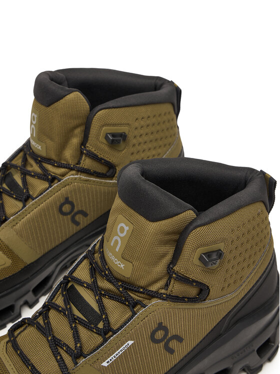 On On Trekking čevlji Cloudrock Mid Wp 3MF10161473 Khaki