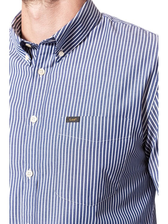 Lee Lee Camicia SLIM BUTTON DOWN Bianco Slim Fit