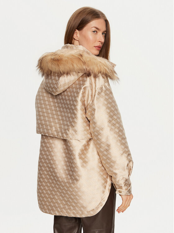 Guess Guess Parka W4BL35 WFIR2 Beež Regular Fit