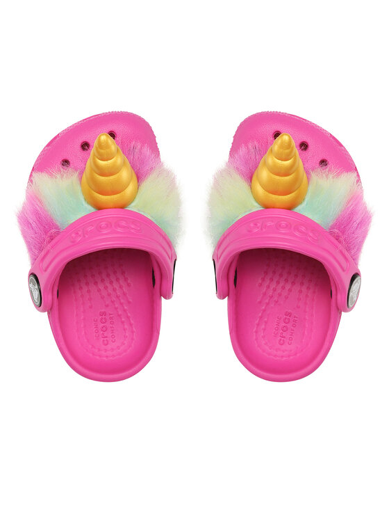 Crocs Crocs Šlepetės Crocs Classic I Am Unicorn Clog T 209076 Rožinė