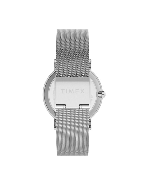 Timex Timex Zegarek City TW2V52400 Srebrny