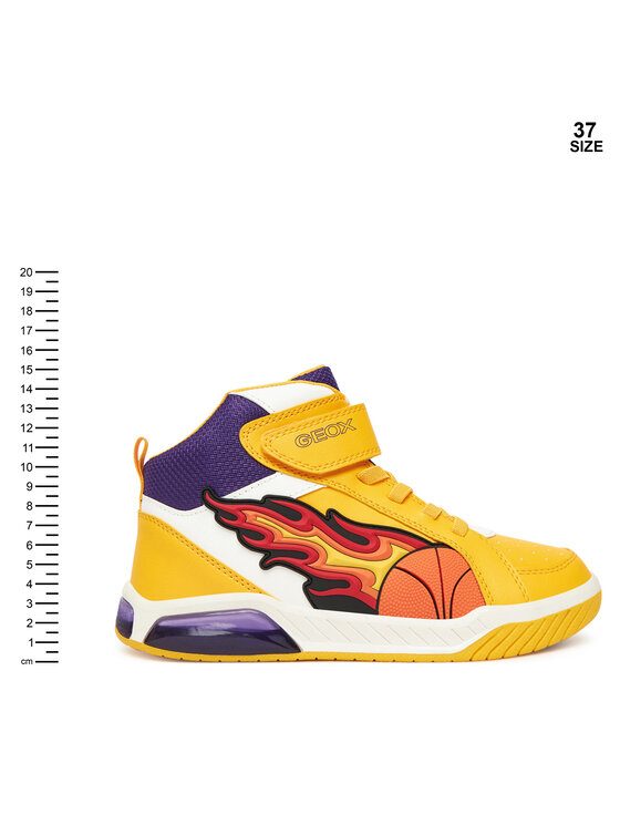 Geox Geox Sneakers J Inek J569CC 05411 C2295 DD Giallo