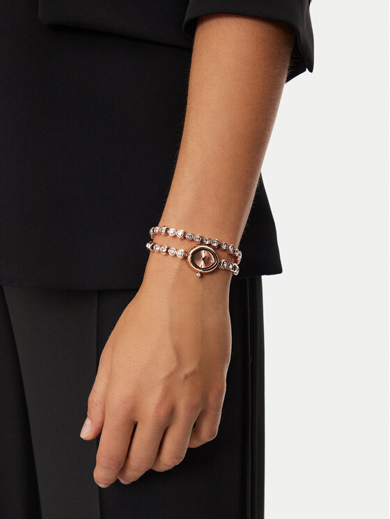 Sekonda Sekonda Set ure, verižice in uhanov 49035 Rožnato zlato