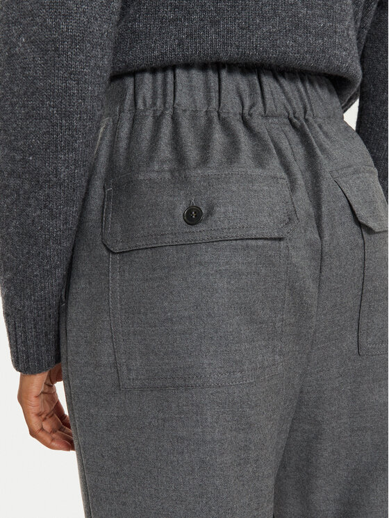 Weekend Max Mara Weekend Max Mara Hlače Hateley 2425136052 Siva Regular Fit