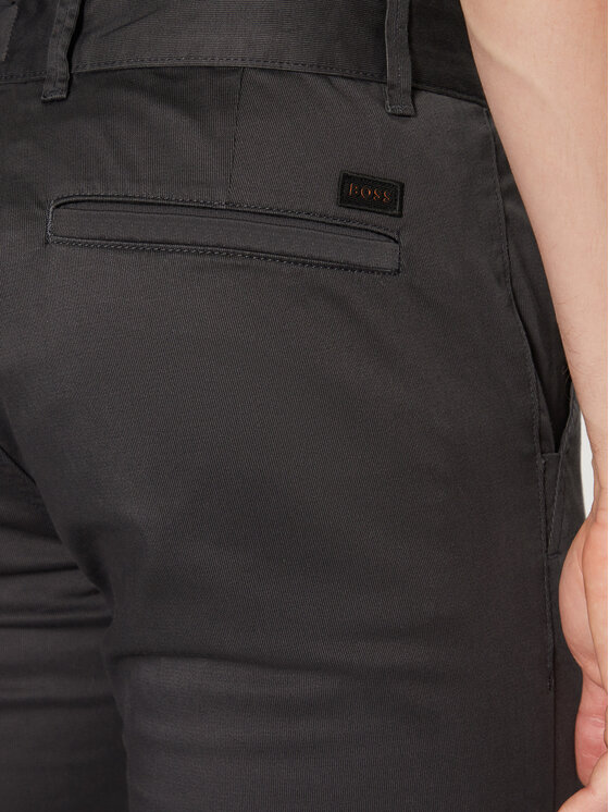 BOSS BOSS Pantaloni chino 50531133 Nero Slim Fit