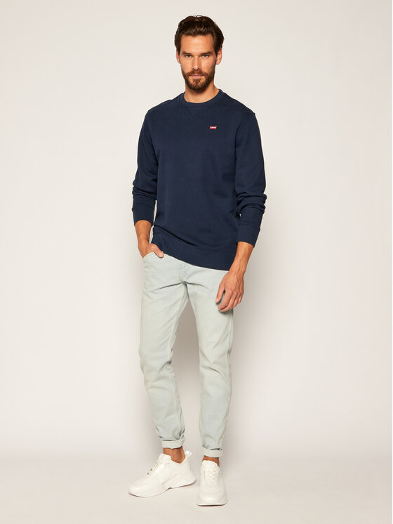 Felpa Orginal Crew 35909-0001 Blu scuro Regular