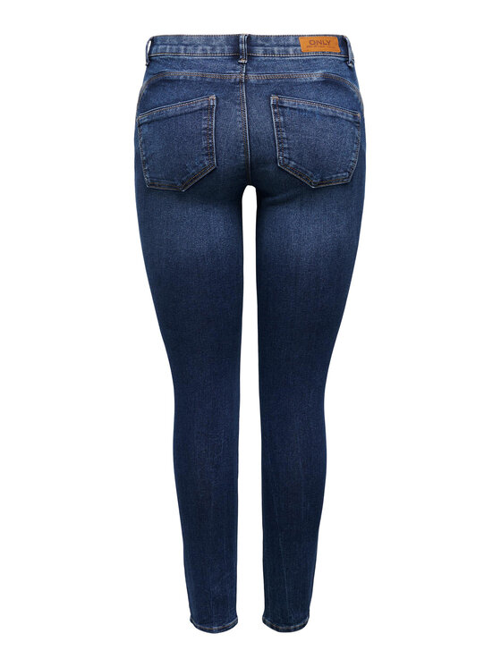 ONLY ONLY Blugi 15259128 Bleumarin Skinny Fit