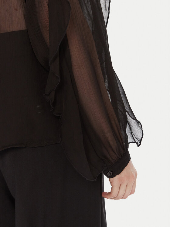 ONLY ONLY Πουκάμισο Taryn 15360696 Μαύρο Regular Fit