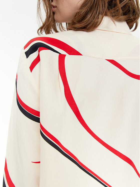 Tommy Hilfiger Tommy Hilfiger Košulja WW0WW41838 Bež Relaxed Fit