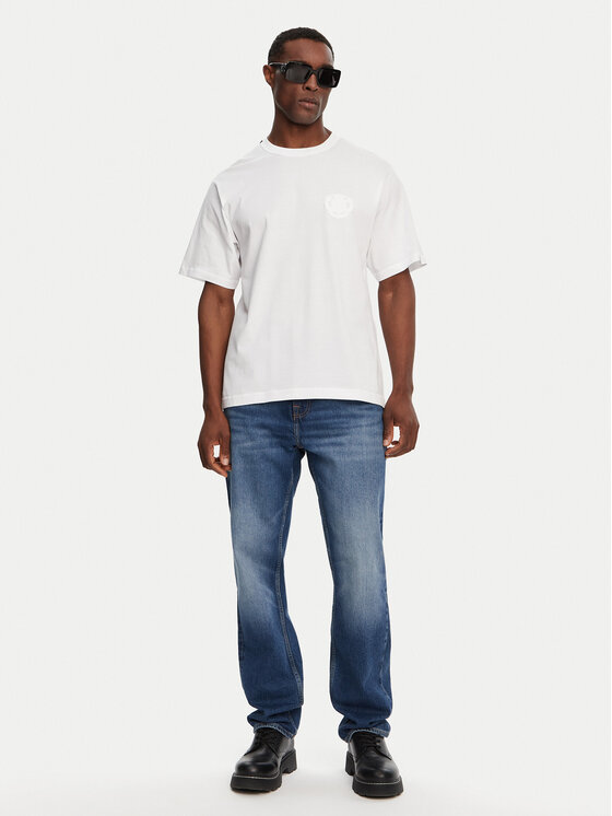 Dolce&Gabbana Dolce&Gabbana Majica G8PN9Z G7NYJ Bela Regular Fit