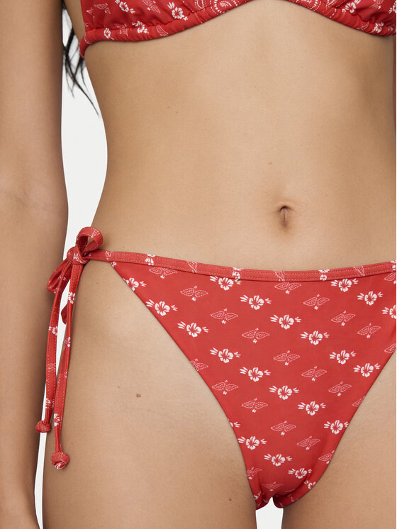 Roxy Roxy Bikini partea de jos Beach Bandana ERJX405249 Roșu