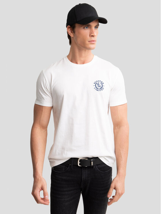 BIG STAR BIG STAR T-Shirt REAGER_100_150 Biały Oversize
