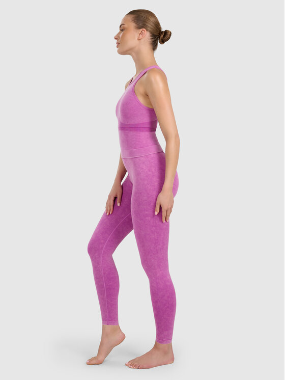 4F 4F Legginsy YOGA Różowy Slim Fit