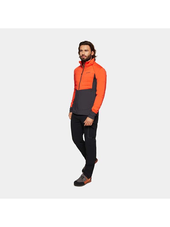 Alpinus Alpinus Kurtka outdoor Brazeau Pomarańczowy Regular Fit
