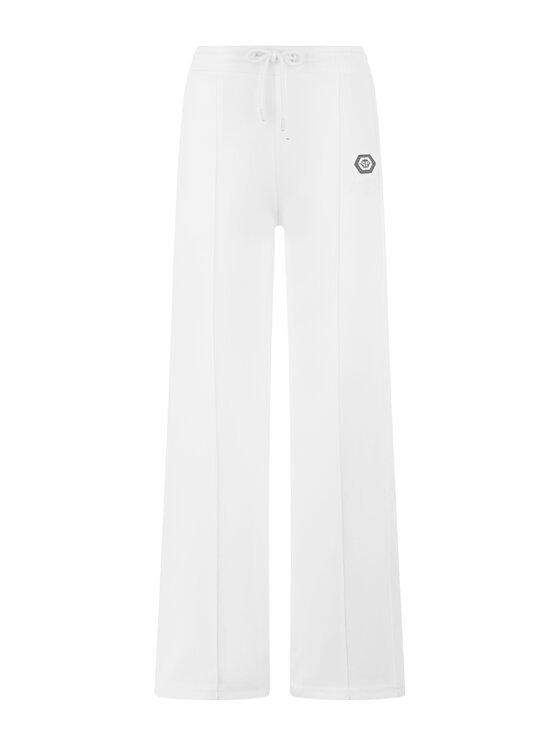PHILIPP PLEIN PHILIPP PLEIN Spodnie dresowe 26357 Biały Jogger Fit