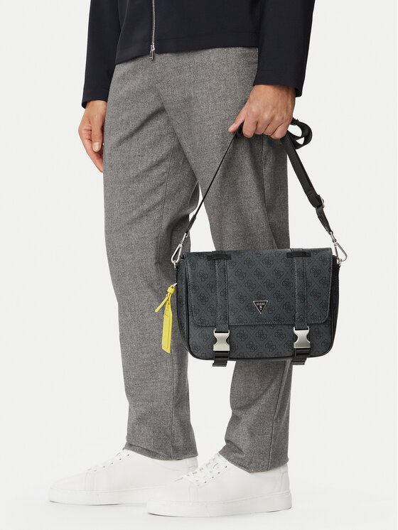 Guess Guess Maža rankinė HMMILO P6464 Tamsiai pilka