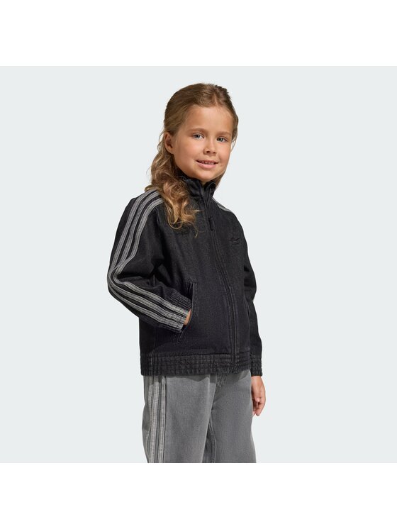 adidas adidas Bluza Firebird Czarny Loose Fit