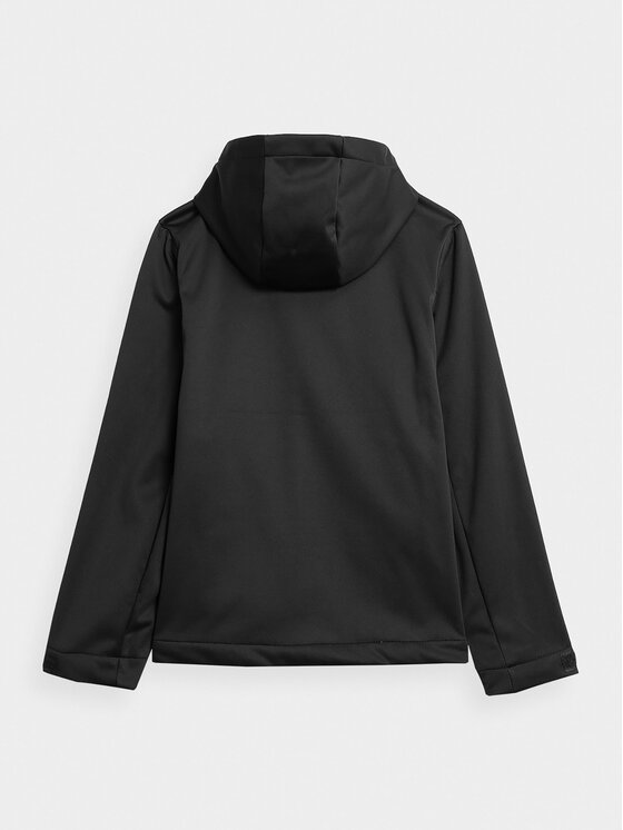 4F 4F Striukė softshell 4FJAW23TSOFM149 Juoda Regular Fit