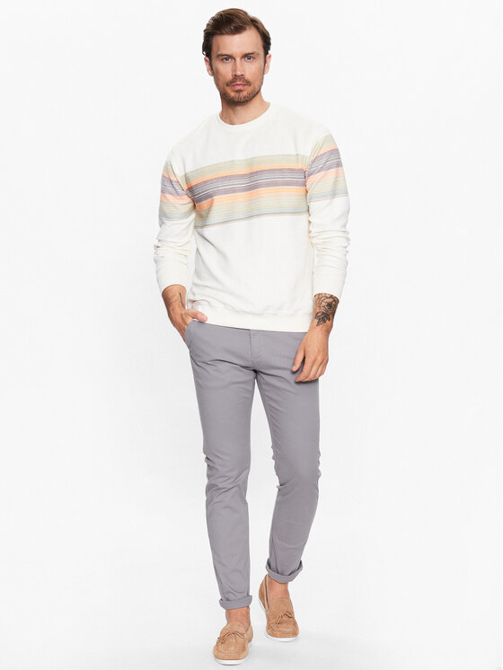 INDICODE INDICODE Stoffhose Gower 65-159 Grau Regular Fit