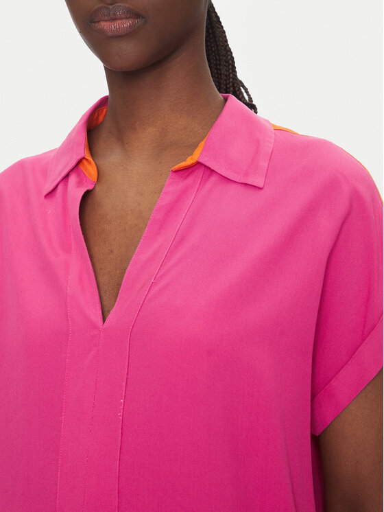 LOLA CASADEMUNT LOLA CASADEMUNT Μπλουζάκι LS2515027 Ροζ Regular Fit