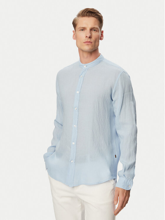 BOSS BOSS Hemd 50537369 Blau Regular Fit