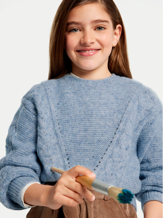Mayoral Mayoral Pullover 7310 Blau Regular Fit