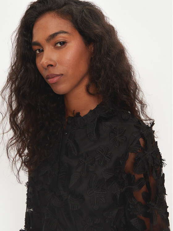 YAS YAS Koktel haljina Arly 26036198 Crna Loose Fit