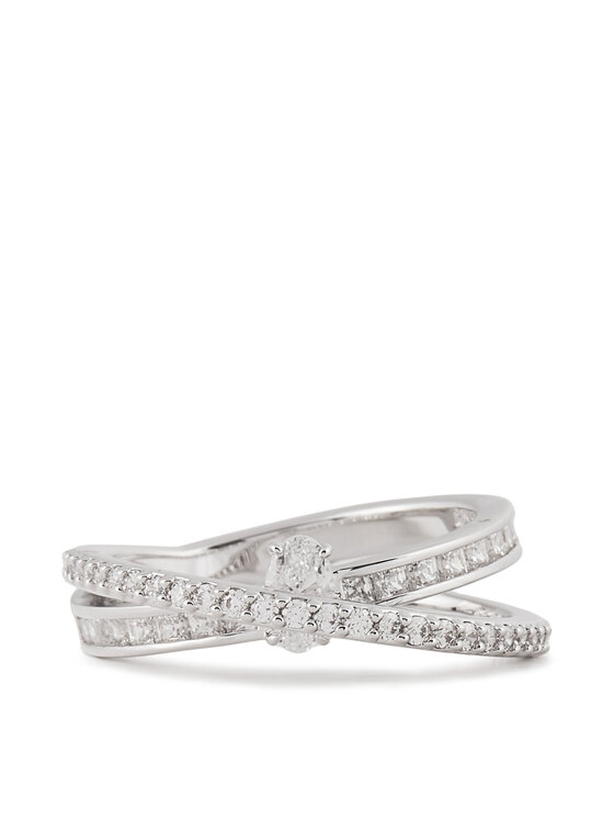 Swarovski Swarovski Пръстен Hyperbola 5691228 Сребрист