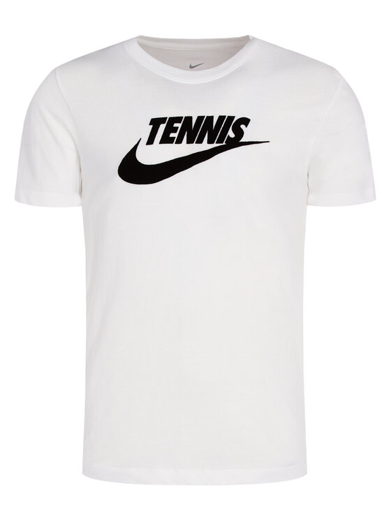 Nike Nike T-Shirt Court CJ0429 Biały Standard Fit