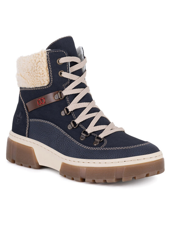 Rieker Rieker Stiefeletten X8638-14 Blau